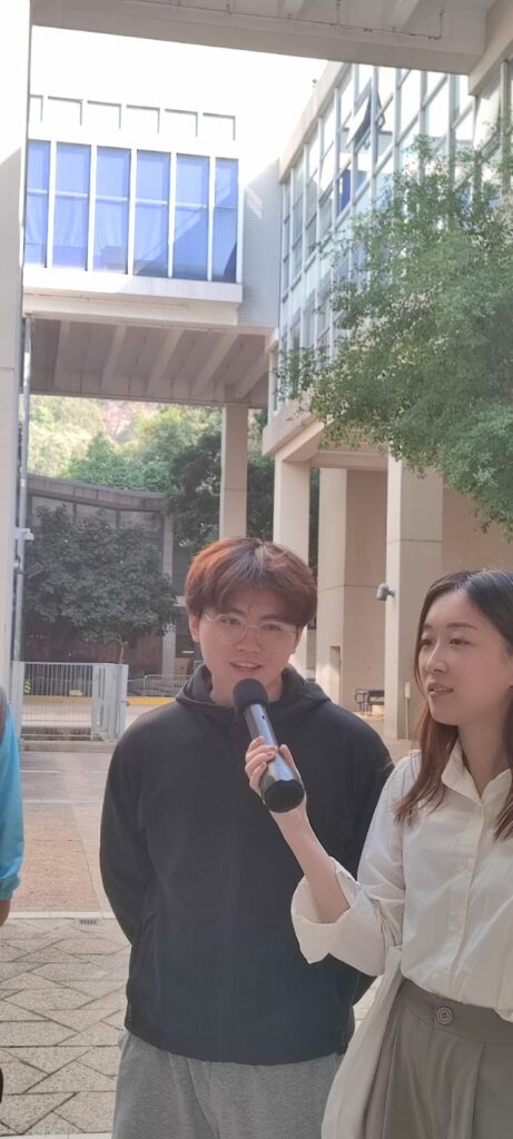 OLE Day--學生到大學參觀時，邀請師兄分享大專生活