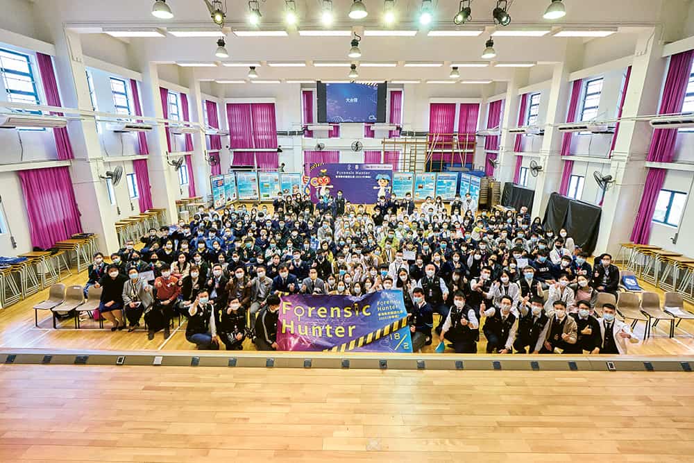 【傳媒報導】東華三院馬振玉紀念中學首辦學界鑑證比賽 中學生運用STEAM知識智破奇案